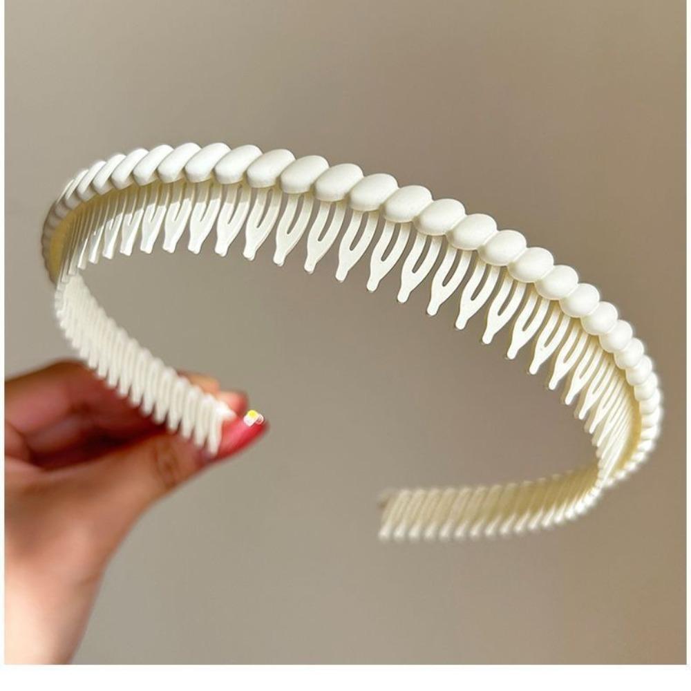 Good Solid Tooth Solid Tooth Headbands Simple Style Sport Headbands  Hair Accessories Tool Unisex