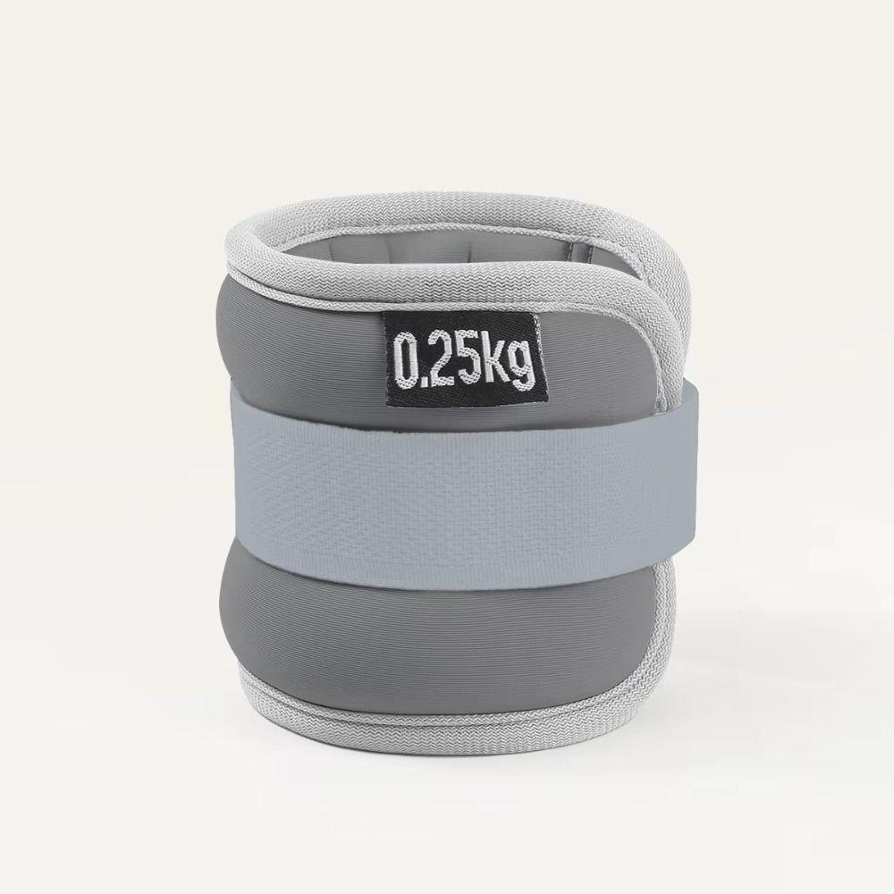 1 Pair Sweat-proof Wrist Weight Bracelet Breathable Weight-bearing Fitness Equipment Pilates