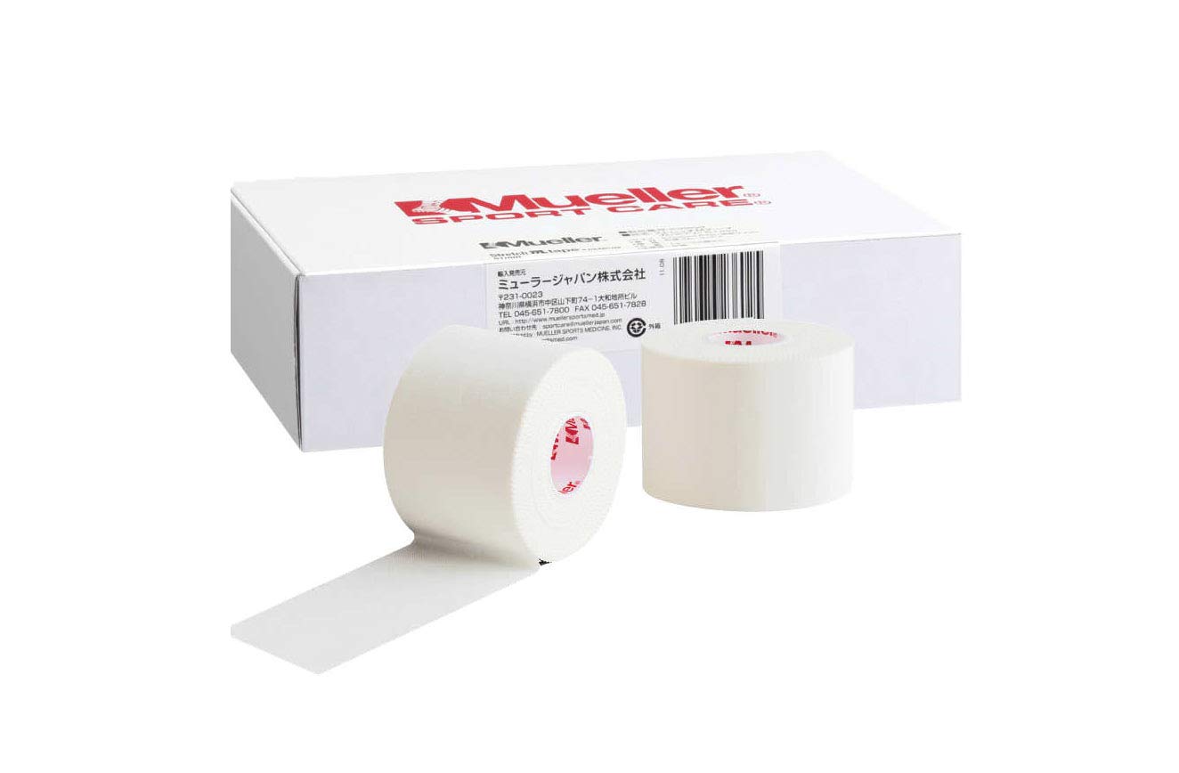 

Mueller White Cotton White Pro Athletic Ширина ленты Длина Маленькая упаковка Структура края, которую можно разрезать резиной Для широких участков плечевого сустава