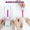 DIY Friendship Bracelet Handmade Kit Craft Set Christmas Gifts Craft Set with Colorful String  Birthday Gifts Beading Kits