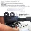 Boat Front Mount Hydraulic Steering Cylinder Seal Kit with Pin Wrench Replacement for Seastar HS5157 HC5340 HC5341 HC5342