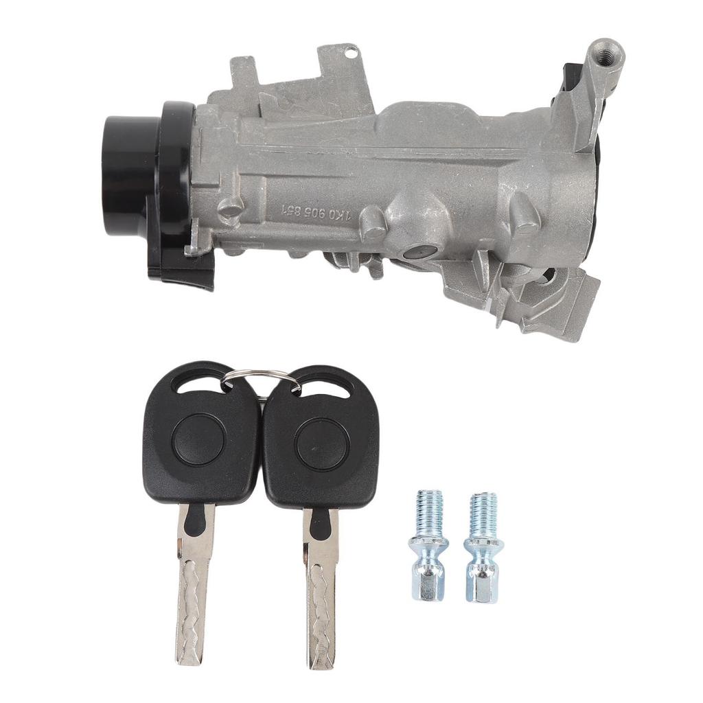 Ignition Switch Cylinder Replacement for Rabbit Car 1K0905851B 1K0905865 5Q0905865A Starter with Key
