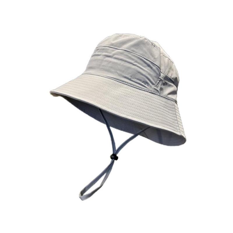 New Outdoor Quick-drying Big-eaves Bucket Hat for Men and Women In All Seasons Sun Protection Visor Breathable Mountaineering Fishing Hat