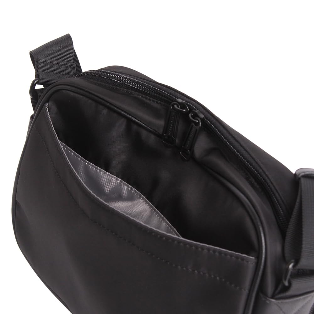 Horizontal Shoulder Bag FMN31 Black [Misto Forza]