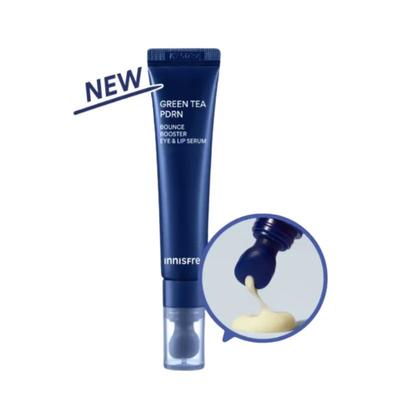 Siero Occhi e Labbra al Tè Verde PDRN Rassodante Cura Rughe Trattamento Idratante 15ml