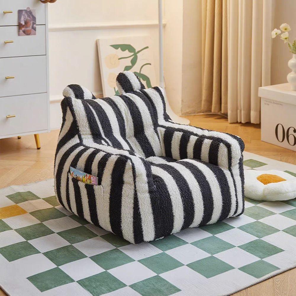 Comfortable Ergonomic Lazy Sofa Soft Fabric Seating Furniture Children's Bear Sofa Daily Seating