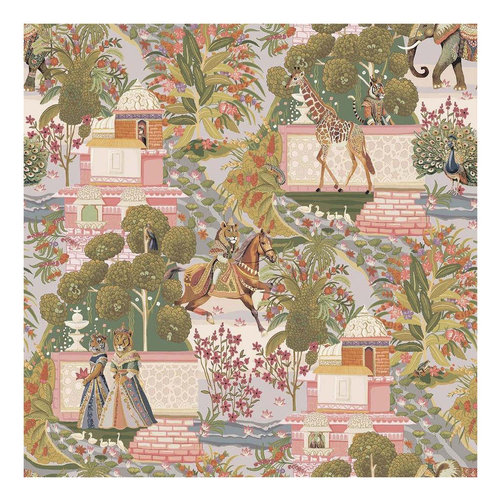 Holden DÃ©cor Eastern Horizons Animal Palace Wallpaper