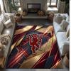 Manchester United Bedruckter Flanell Teppich rutschfest weich Polyester Boden Teppich Indoor Dekor Matte für Schlafzimmer Wohnzimmer Sofa