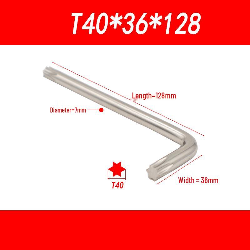 Plum Blossom Anti-theft Star and Hexagon Wrench Set (T10-T30)