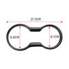 For Ford Mustang 2015 - 2025 Center Console Sticker Water Cup Bottle Frame Cover Trim Decoration Car Interior Accessories
