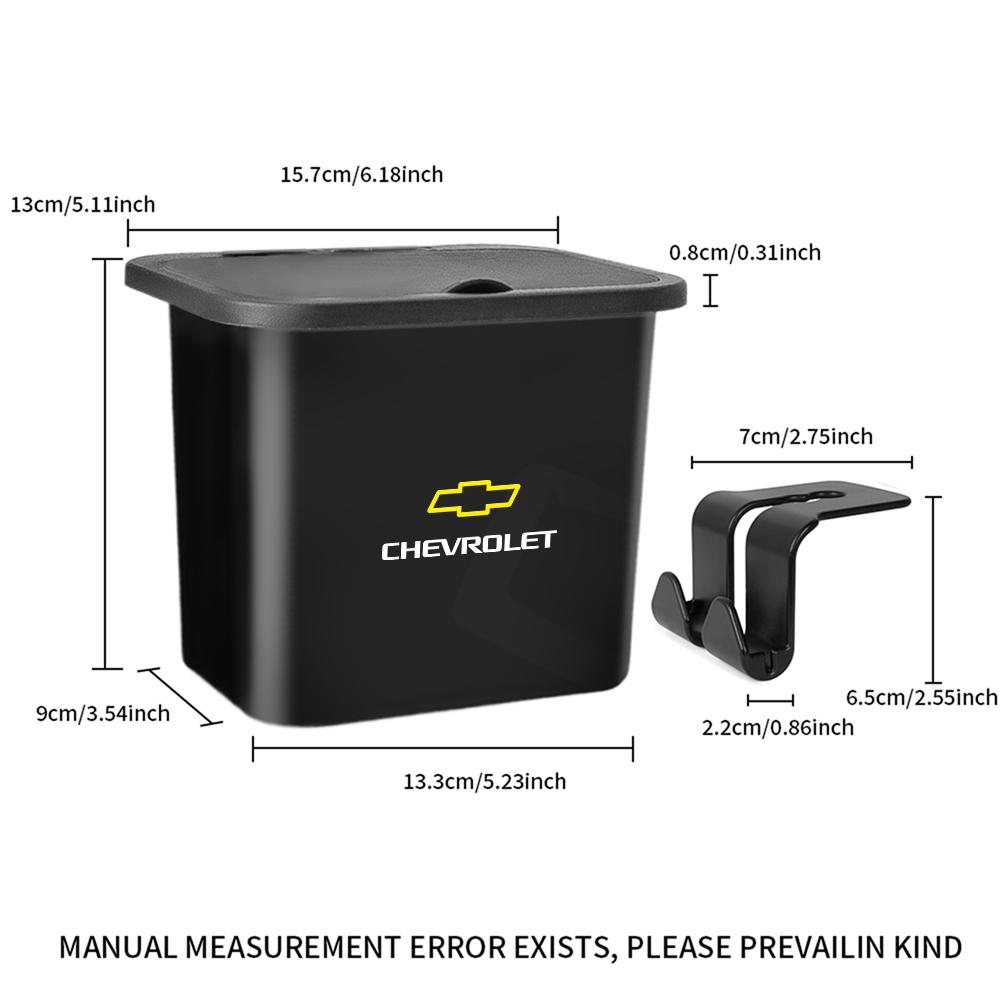 AABHF1 Multi-functional Car Hanging Vehicle Garbage storage Box for Chevrolet Silverado Trailblazer Suburban Traverse Onix Corsa Volt