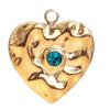 European & American Love Heart Pendant Earrings - Luxury Stainless Steel Titanium Jewelry for Women