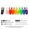 Multicolor Anti-Nail Plastic Arrow Nock with Inner Insert and Outer Wrap, Various Specifications Available.