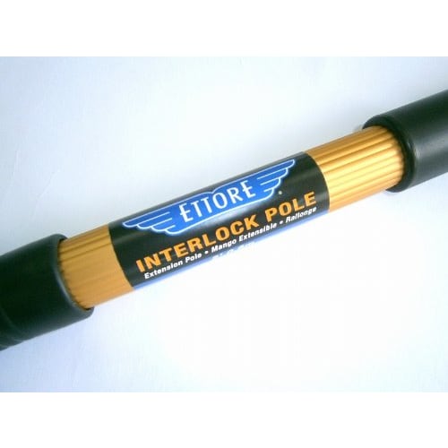 ETORE's professional glass cleaning tool [Interlocking Pole (2-section type) 2' (0.6m) *Extendable Pole] "Professional tools are of a different qualit