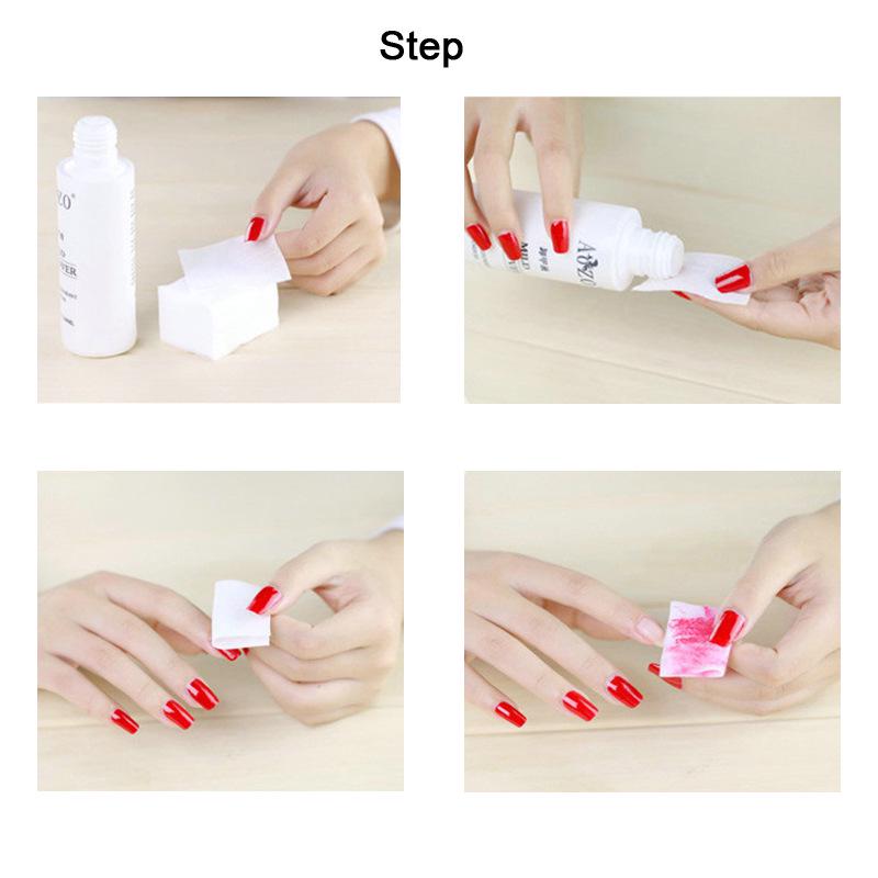 1000 Hard Nail Art Lint-Free Disposable Cotton Wipes