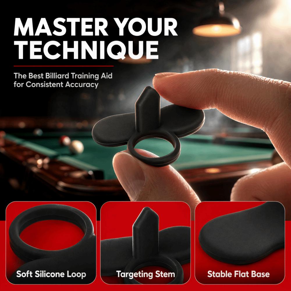 Silicone Billiard Training Bracelet Hand Alignment Billiard Training Aid  Home Practice