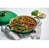 Кастрюля Le Creuset, чугун, круглая, 26 см, 2,2 л, зелёный бамбук (21180264082430)