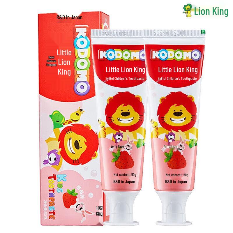 

Lion Strawberry Xylitol Toothpaste
