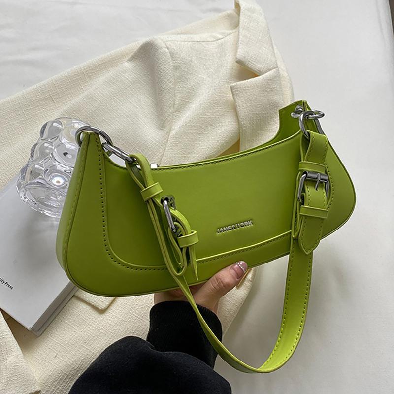 

Высококачественные женские сумки 2024, новый стиль, модный и универсальный нишевый дизайн, маленькая сумка на одно плечо, текстурированная модная сумка подмышками зелёный