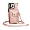Crossbody Zipper Cards Solt Wallet Leather Case For Iphone 14 PRO MAX 15 13 12 XR XS X 7 8 Plus SE 2026 Lanyard Bag Pocket Cover