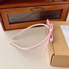 Sweet Ballet Ribbon Bowknot Headband Lazy Hairband for Women Girls Princess Girl Hair Hoop Elegant Hair Styling Tool