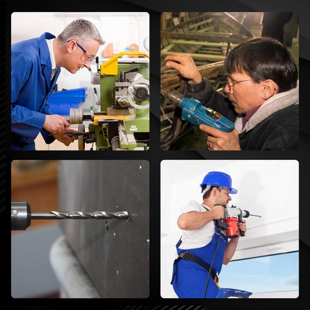 M10 HSS 1/4\" Šestihranná stopka Vrták a závitník Kuželové vrtáky Díl elektrického nářadí