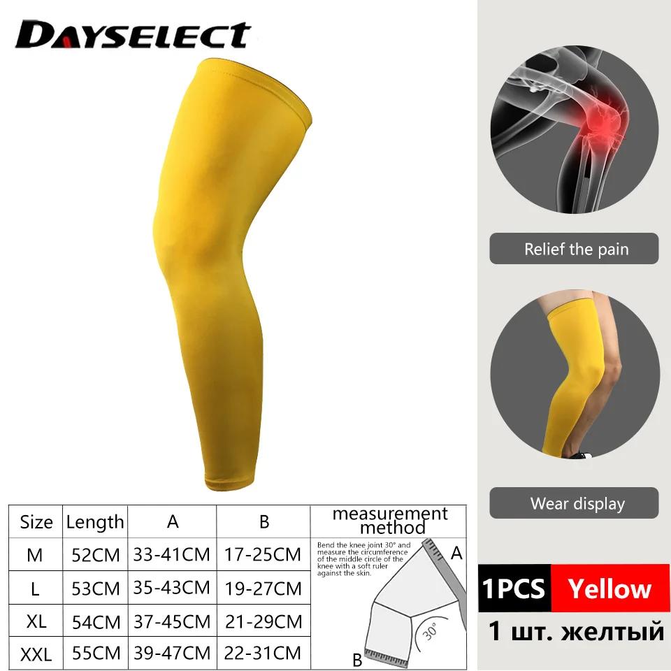 1 Pieza Rodillera Elástica Larga Soporte Manga Deportiva Fitness Rodillera Equipo de Protección Rodillera Baloncesto Correr