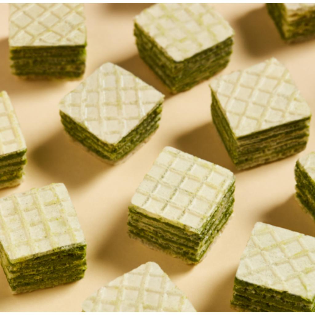 Osulloc Gofret Küp 100g 2 Çeşit(Yeşil Çay, Earl Grey)