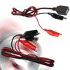 Upgrades USB Alligators Clip Connectors 50cm Length Mobile Device Charging Test Clip for Power Conversion Applications
