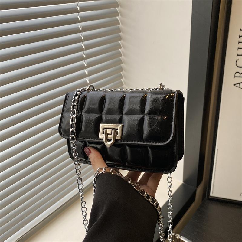 Premium Texture New Summer Versatile Chain Messenger Bag Small Square Bag Fashionable Popular Shoulder Bag Women