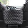 Large Capacity Car Seat Back Middle Organizer Elastic Storage Bag Holder Pouch