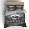 Christ Is King Bedding Set Bedding Duvet Cover Set Duvet Cover Pillowcases (1 * Duvet Cover 2 * Pillowcases, Without Duvet Insert)