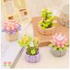 Assembly Plant Succulent Building Blocks Simulation Bouquet Potted Decoration