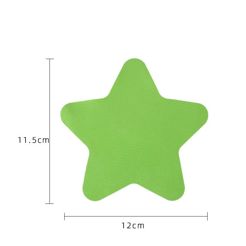 

Резиновая подкладка для открывания бутылок Нескользящий коврик для захвата банок Резиновый открыватель Ручная подушка для крышек банок Многофункциональные кухонные гаджеты Star зелёный