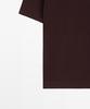 Masimodutti Cotton Blend V-Neck Knit Polo Shirt
