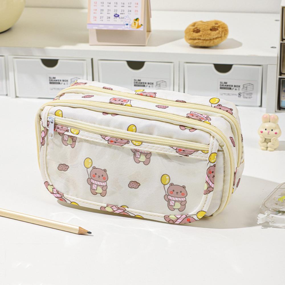 Aesthetic Cute Animal Pencil Bag Good Looking Stationery Storage Bag  Student