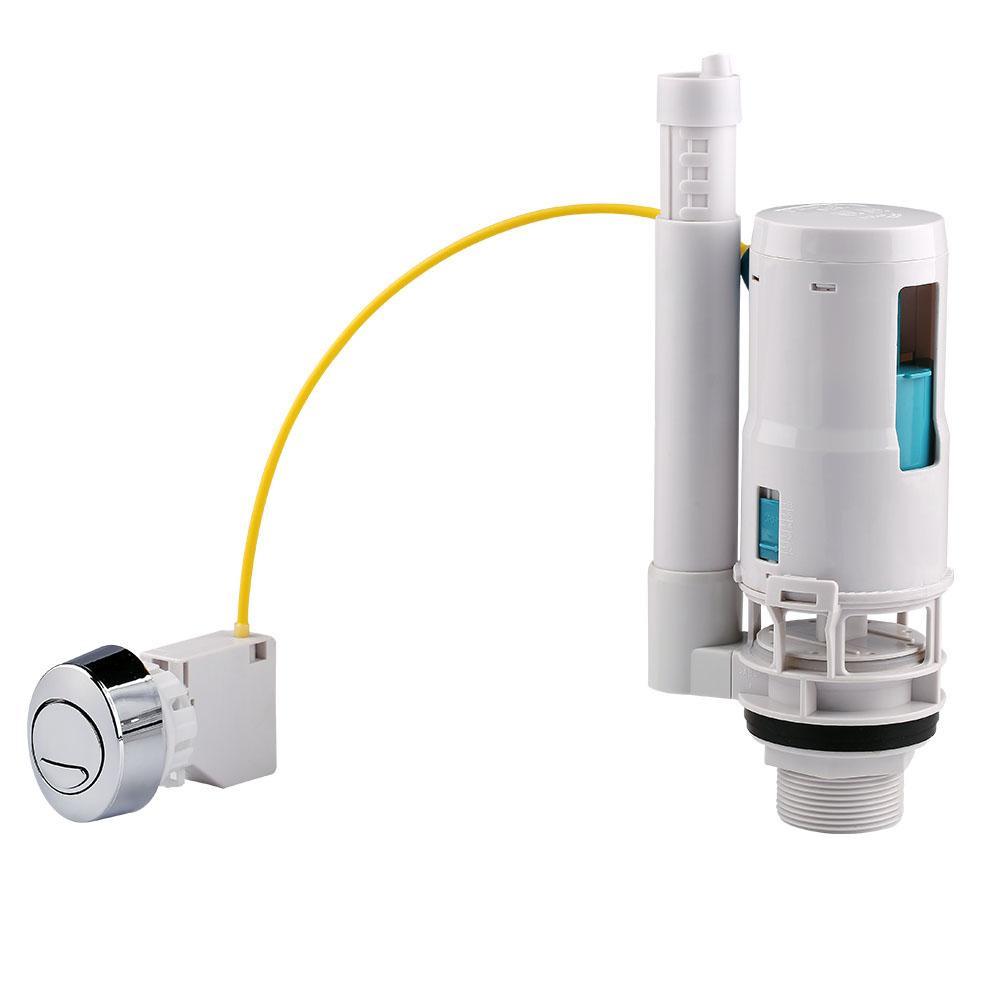 NUCA Adjustable Cable Control Toilet Dual flush valve Bathroom Fitting