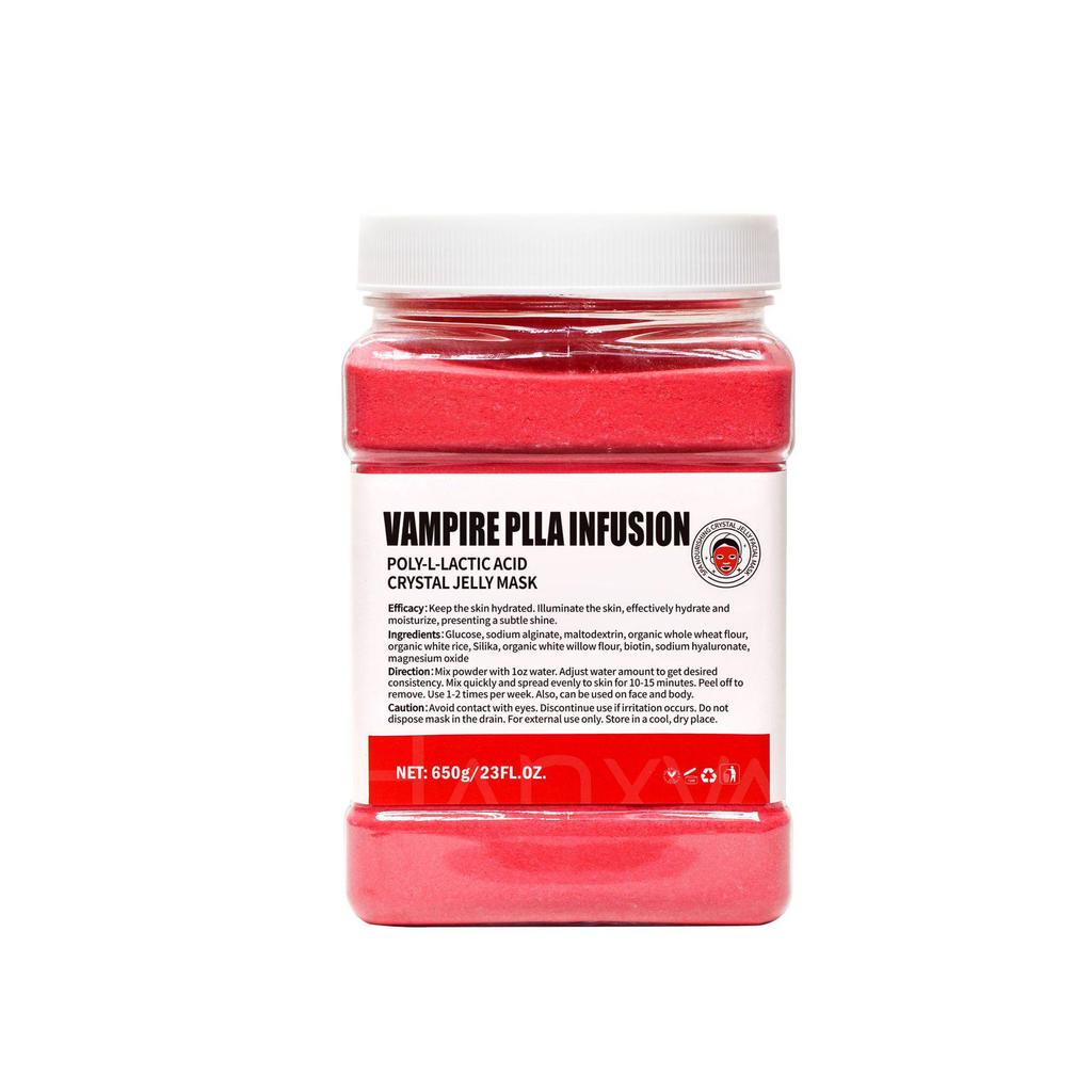 All Natural English Rose Petal Soft Mask Powder - 650g Crystal Jelly Moisturizing Formula