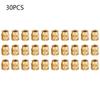 30/50/100pcs M3 Brass Knurled Heat Set Inserts Threaded Heat Resistant Embedment Nuts for 3D Printing Plastic Injection