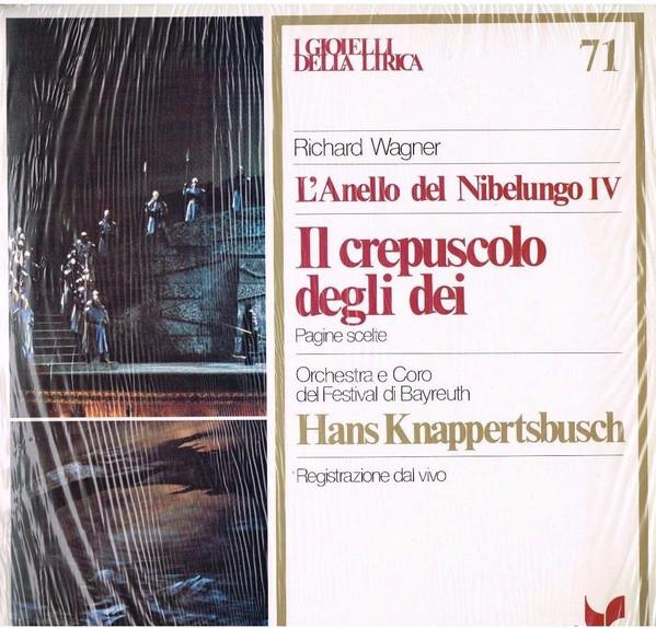 

Виниловая пластинка RICHARD WAGNER Il Crepuscolo Degli Dei GML71 Longanesi Perio 1981 Италия Классика Б/у