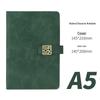 Personalized Soft Leather Diary with Buckle - Elegant Business Gift Notebook