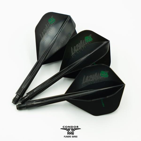 CONDOR AXE L4zyAlone Standard S Black Terumune Matsuyoshi Player Model Integrated Dart Flight and Shaft