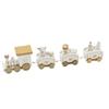 Christmas Decorations Christmas Wood Small Train Children Kindergarten Festive