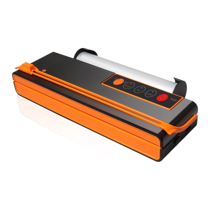 Commercial Vacuum Sealer for Food: Dual-Use Machine with Textured Bags for Dry & Wet Sealing