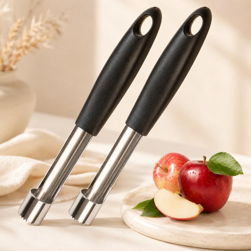 Apple Coring Device Plastic Fruit Coring Device Fruit Core Pumping Tool Creative Coring Device Labor-saving Fruit Core Separator