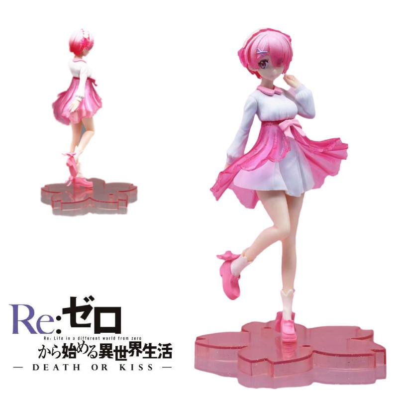 Starting From Zero Rem Pvc Figure 21.5cm Standing Ram Girl Model Decor