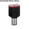 Faro LED para motocicleta 3000K Ámbar 6000K Blanco Lente Dual Alta Potencia