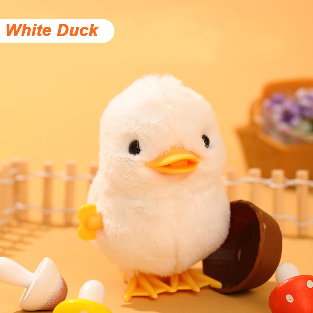 Plüsch-Wind-Up-Küken, Springen, Gehen, Hüpfen, Cartoon-Plüsch-Huhn, Uhrwerk-Kaninchen, Gehen, Küken, Spielzeug, Baby, Spielen, Spielzeug