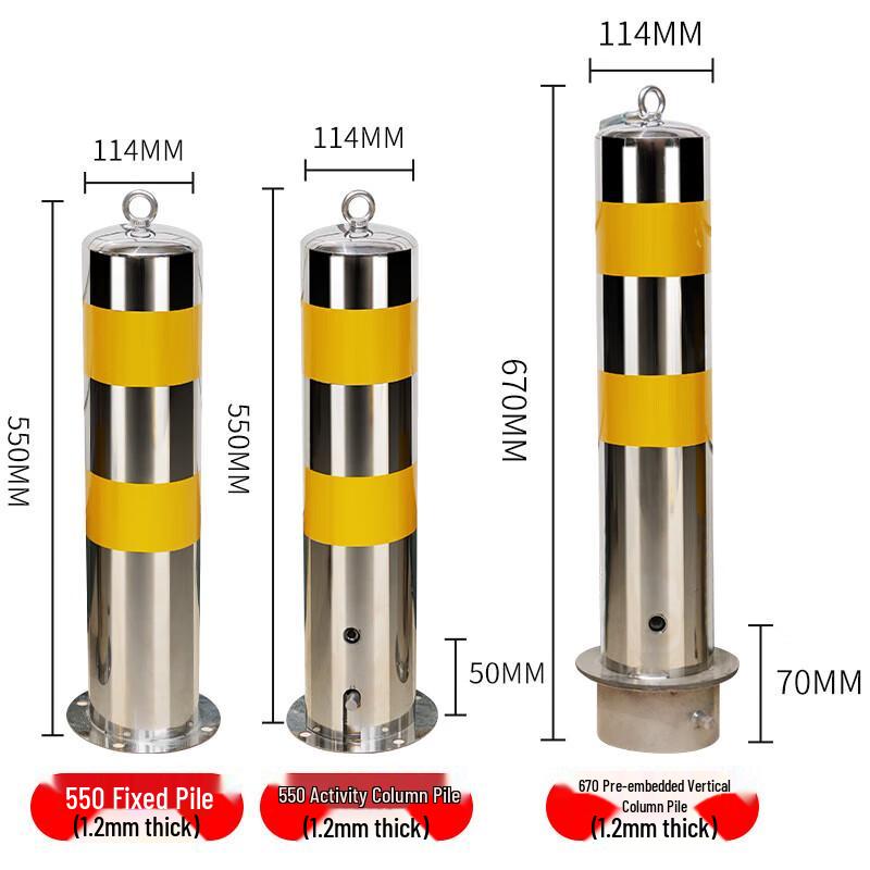 Stainless Steel Safety Bollard