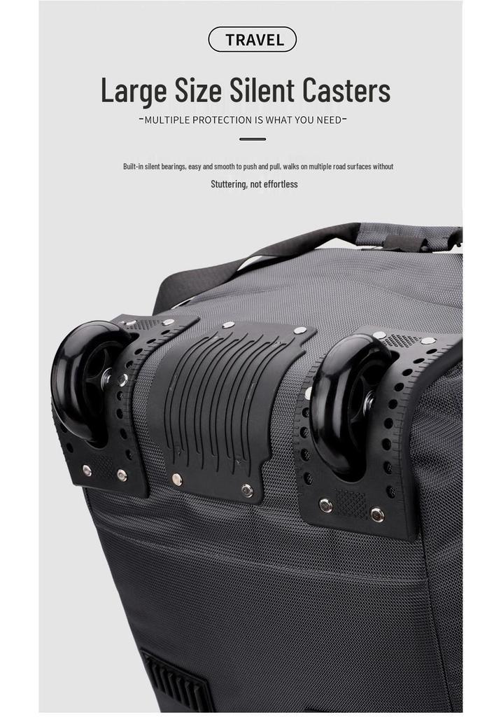 Multi-Functional Wheeled Travel Bag: Super Large Capacity for Business, Travel, Outdoor or Checked Luggage